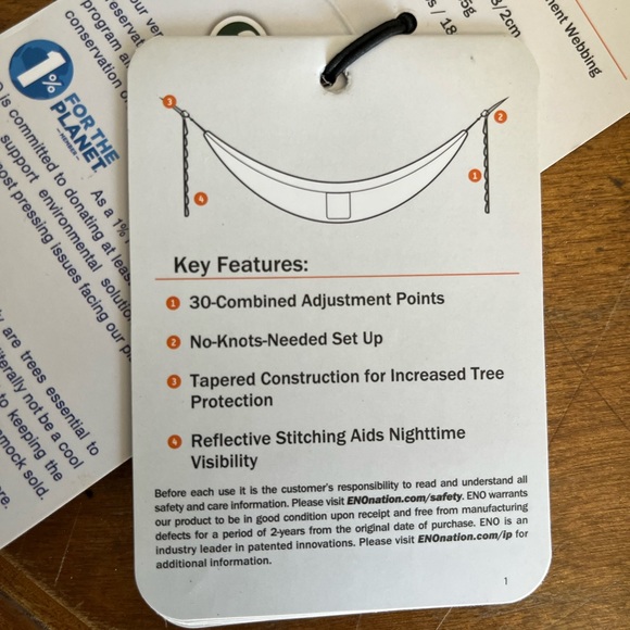 DoubleNest® Hammock and free Atlas Suspension System - Picture 3 of 5